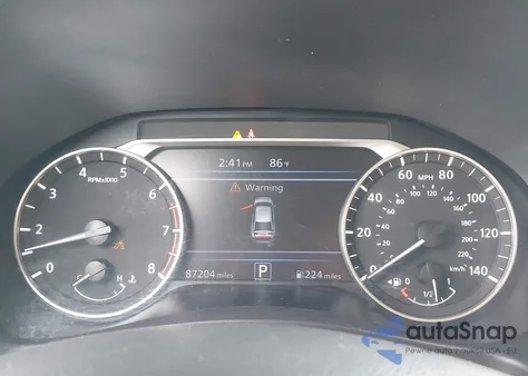 2019 Nissan Altima 2.5 Sv z USA, uszkodzony, nr VIN 1N4BL4DV6KC121300